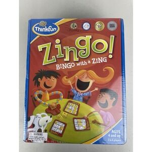Zingo! Board Game Bingo with‎ a Zing Kids Family Think Fun New